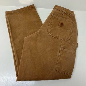Vintage Carhartt Men’s pants size 32 by 32 great condition minor flaws clean!